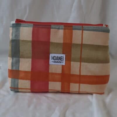 Pochette XL à rayures